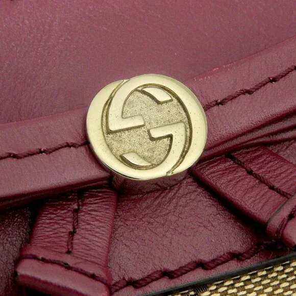 GUCCI Cream Leather Shoulder Bag - Picture 8 of 10